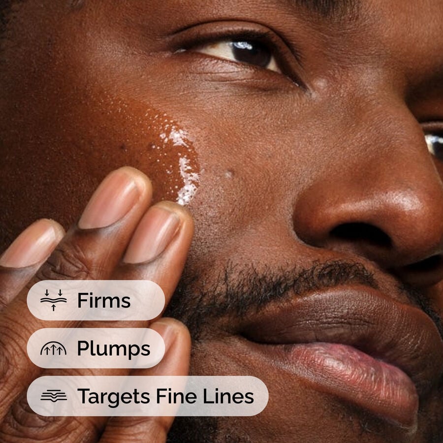 Model application of Matrixyl 10% + HA